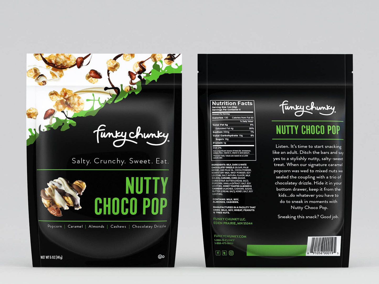 Nutty Choco Pop 5oz