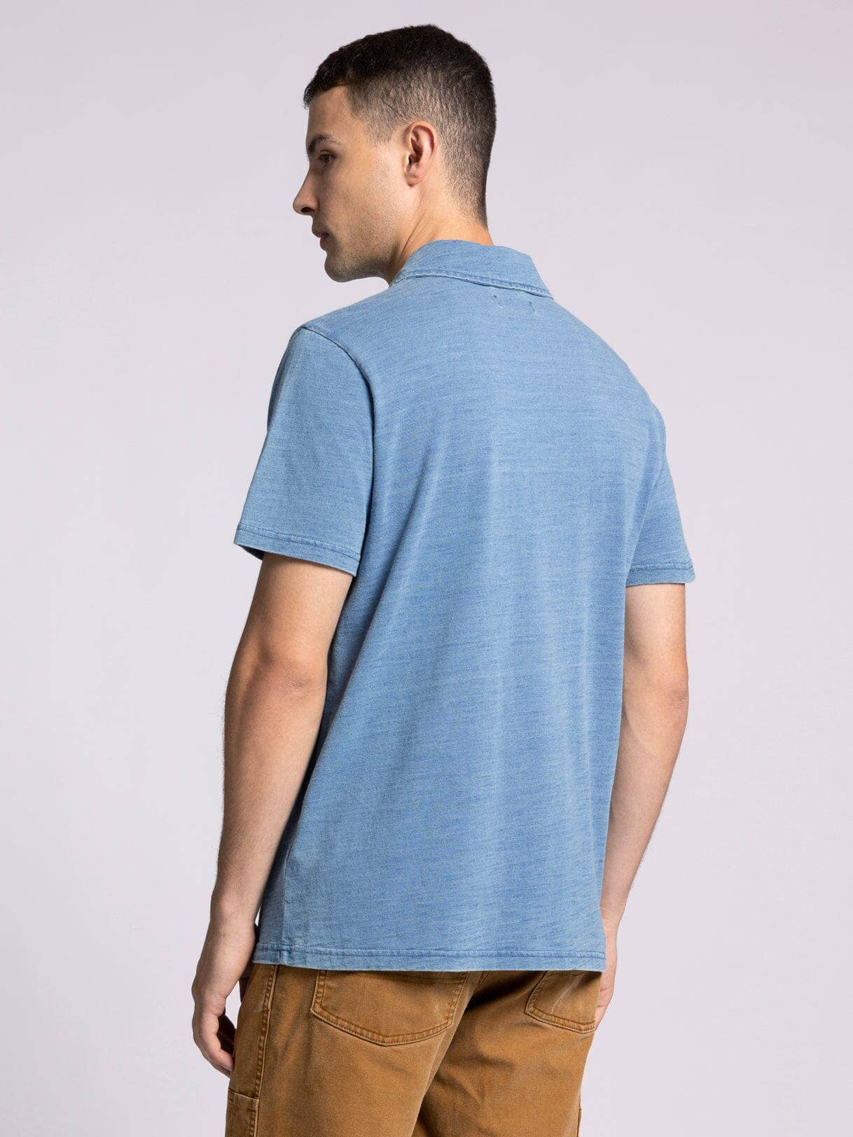 WILLIAM TOP - Cotton Collar Tee