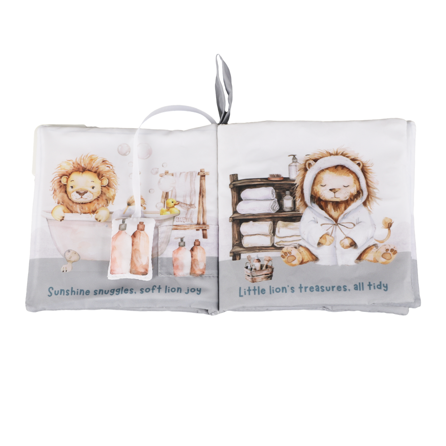 Bubble Bath Crinkle Cloth Book
