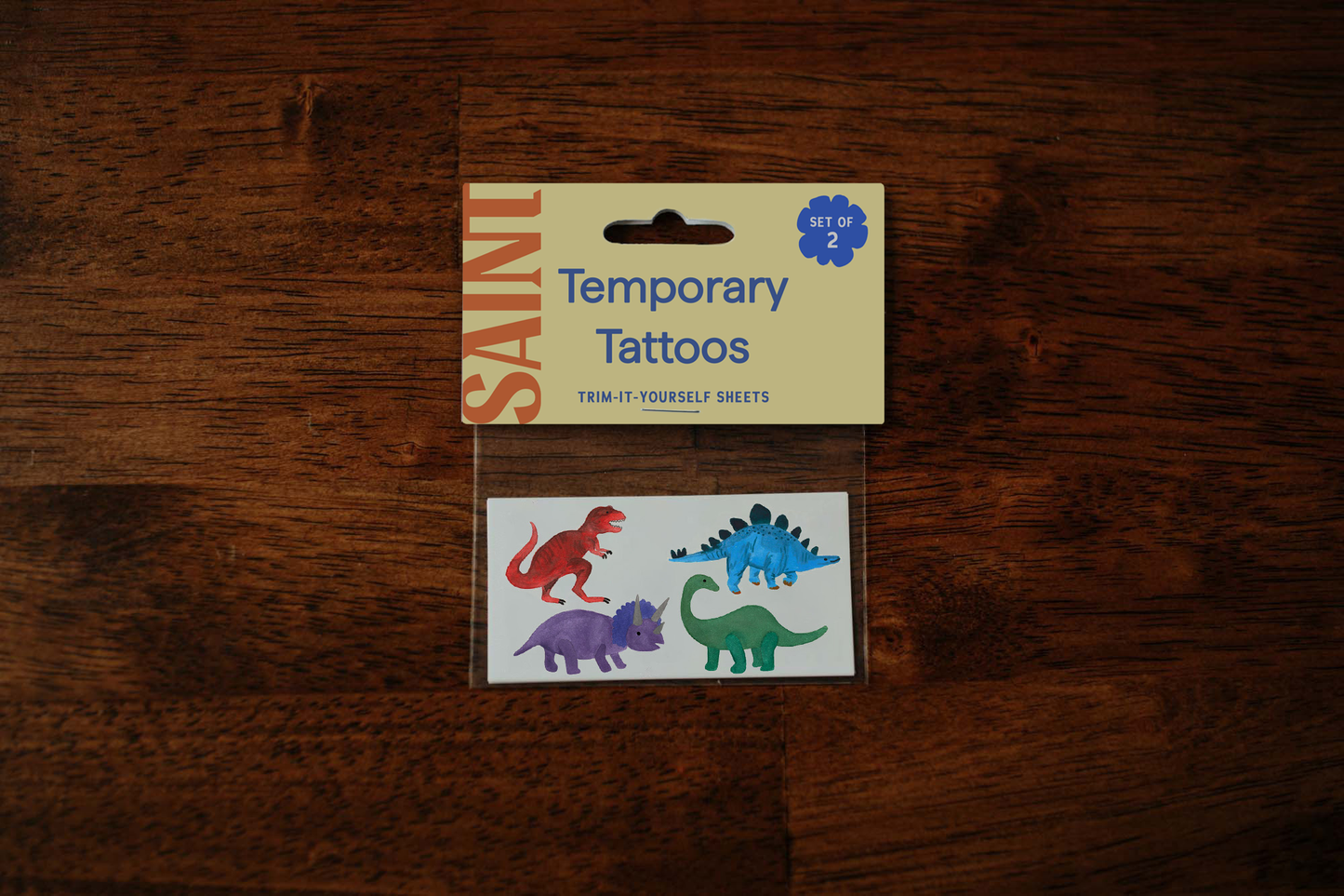 Dinosaurs Temporary Tattoos