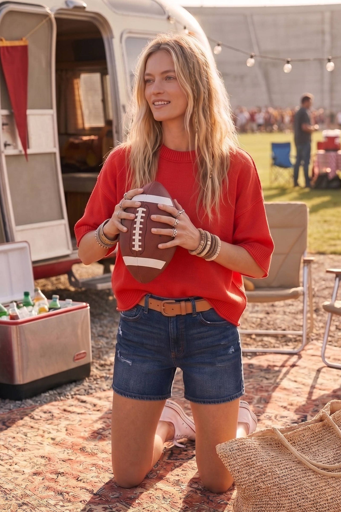 Lightweight Short Sleeve Oversized Sweater Top