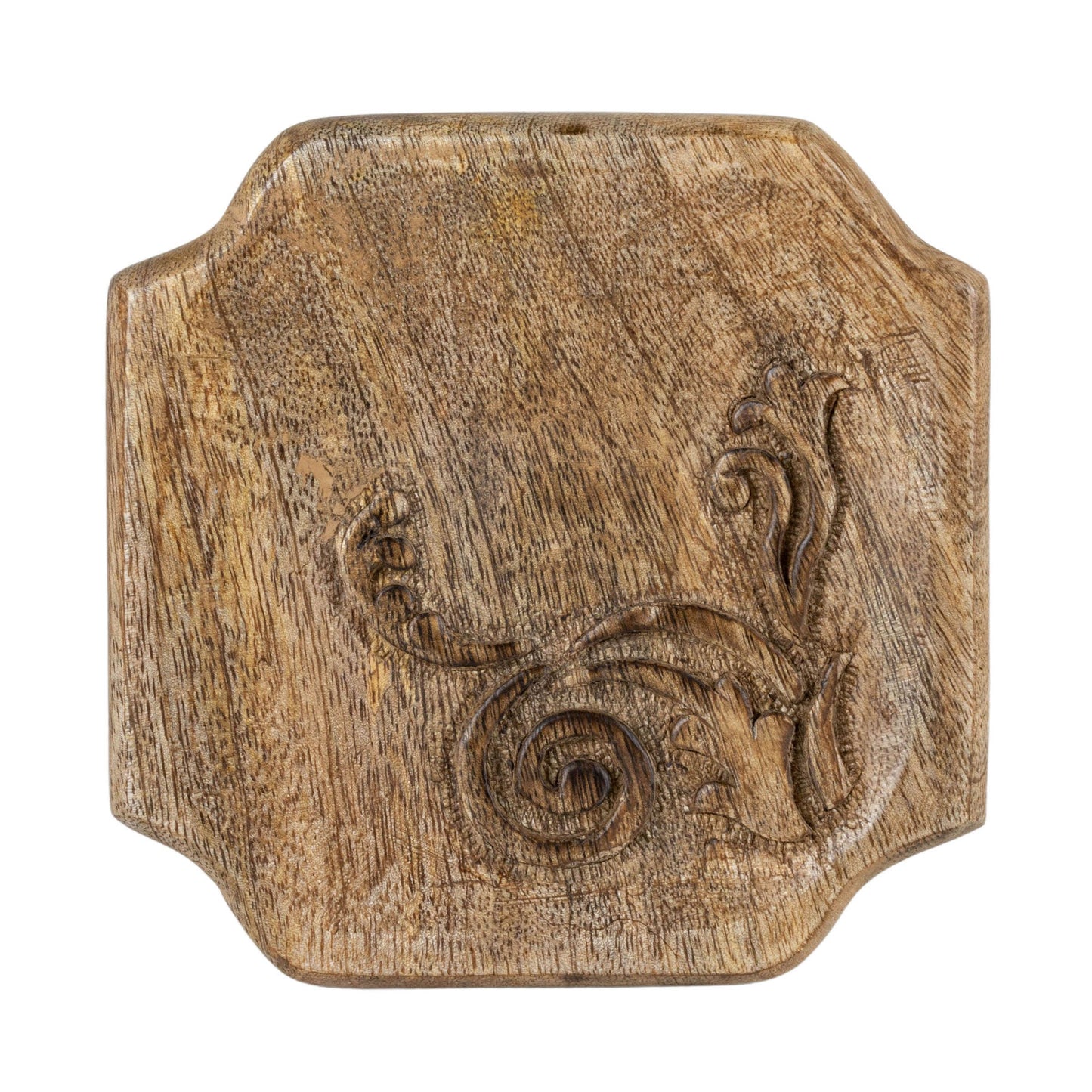 Ileen Jewelry Trinket Tray Carved Wood