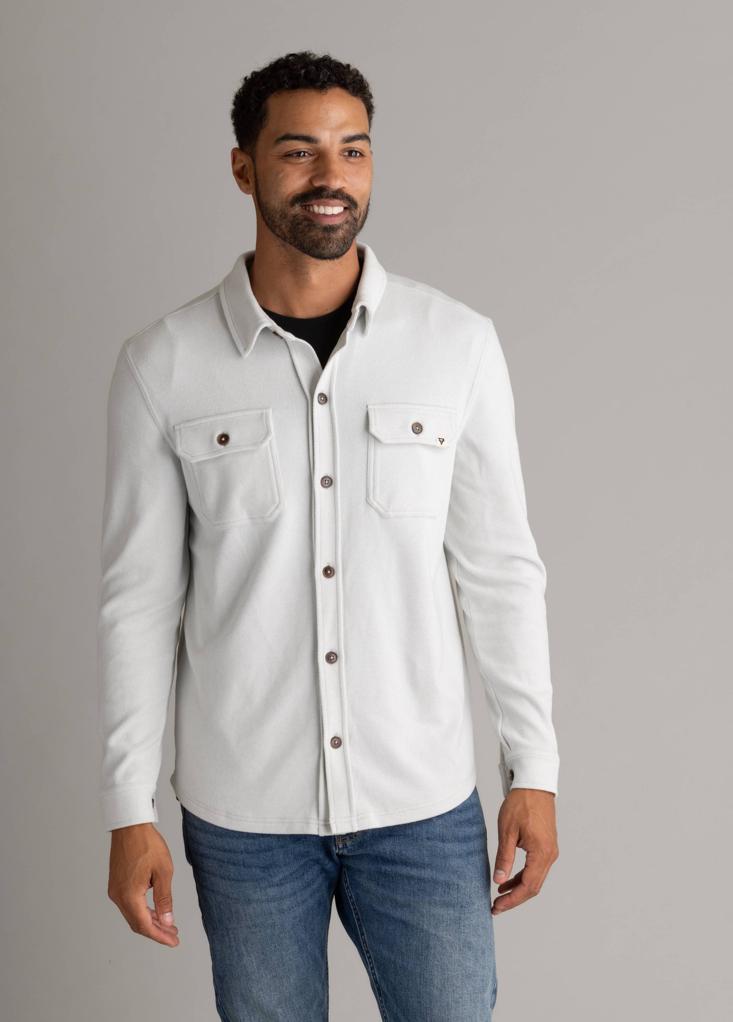 Men's Lichen Stretch Flannel Button Down