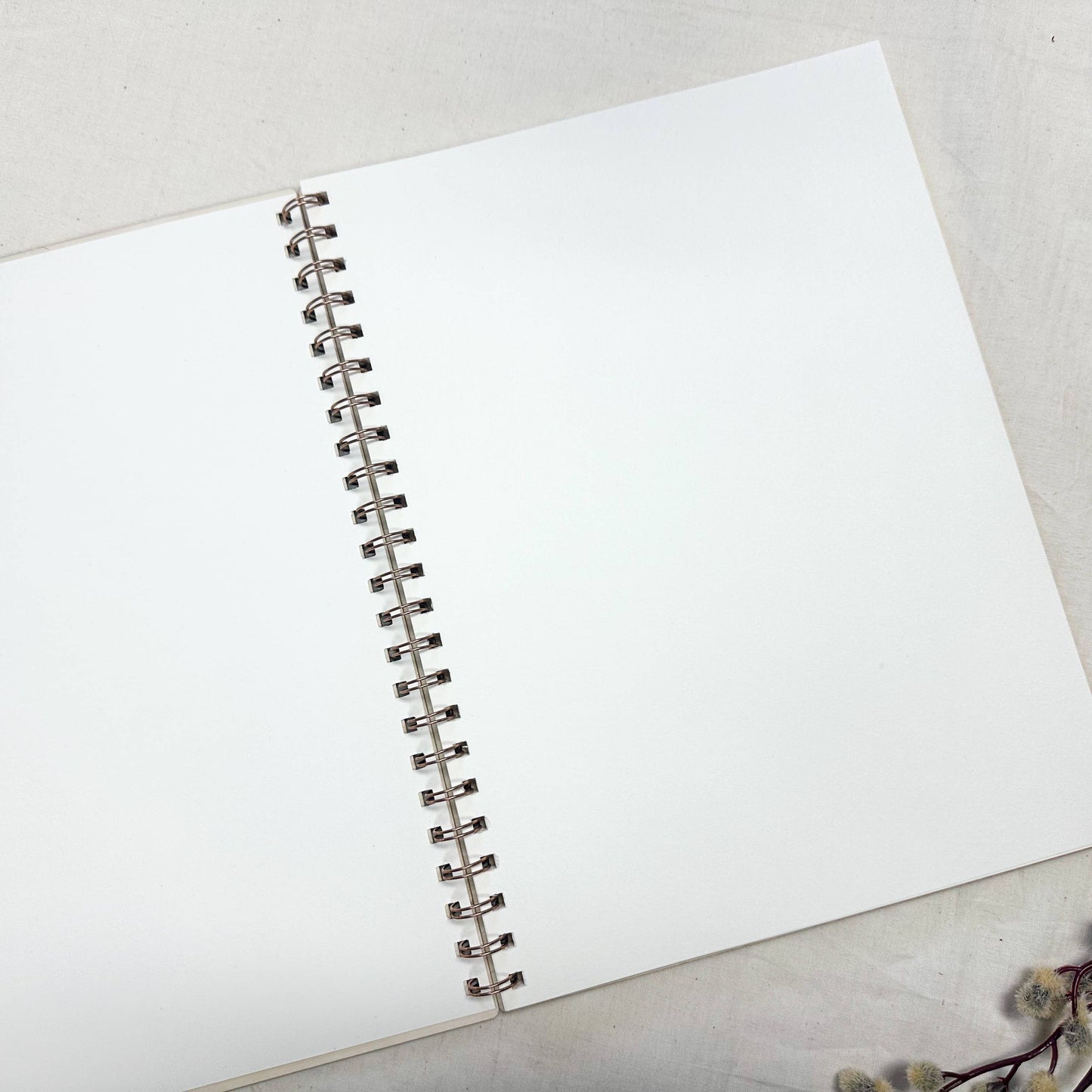 9x12 Journal Collection: Blank Journal with Wood Cover