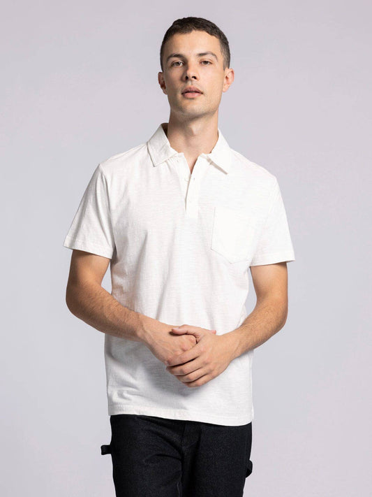 WILLIAM TOP - Cotton Collar Tee