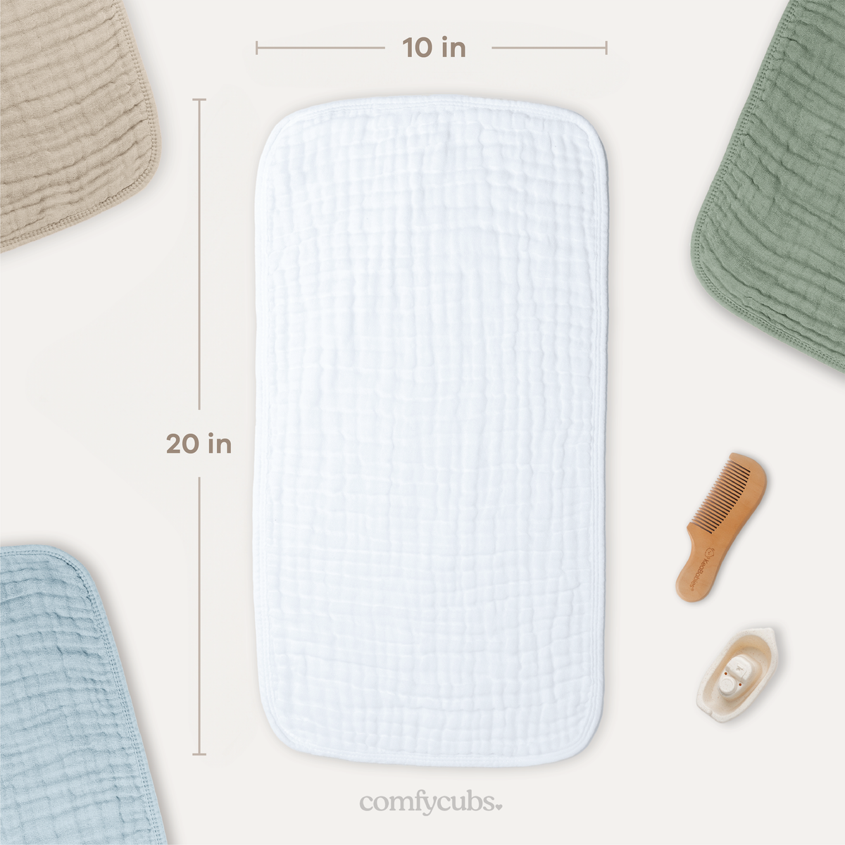 Muslin Burp Cloths