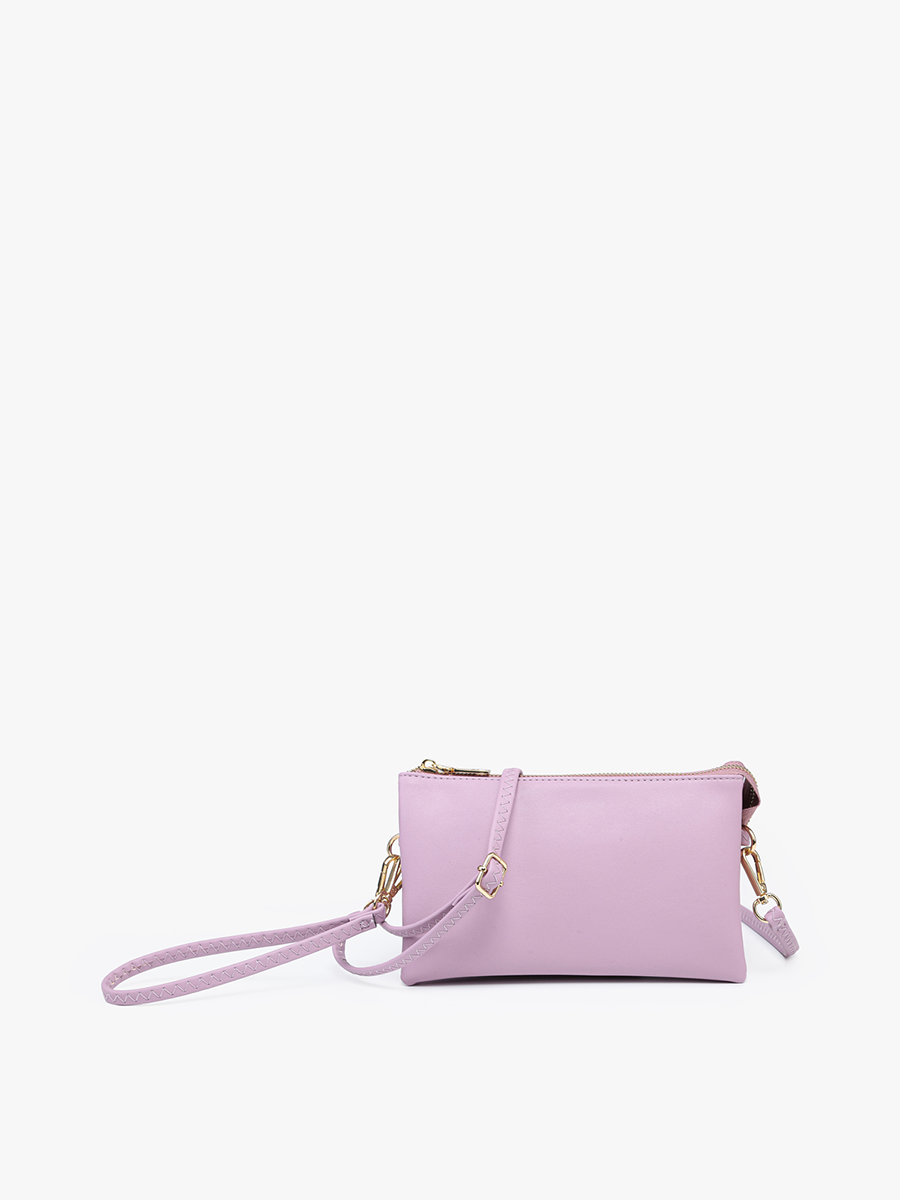 Riley Monogrammable 3 Compartment Crossbody/Wristlet