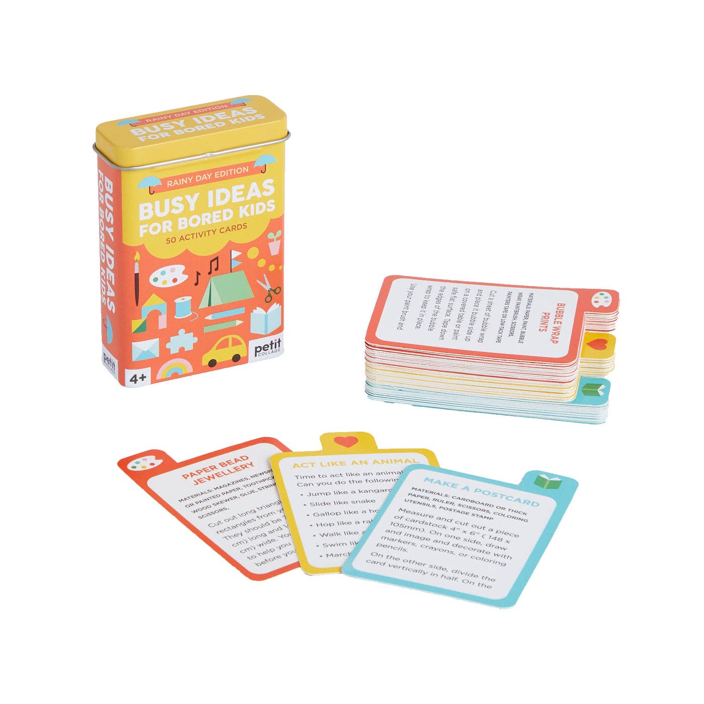 Busy Ideas for Bored Kids: Rainy Day Edition Cards