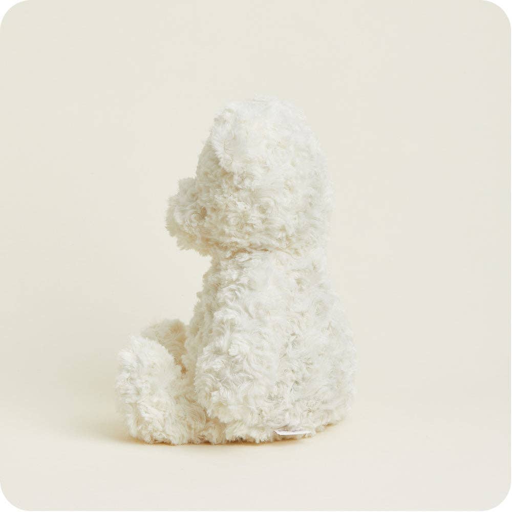 Cream Curly Bear Warmies