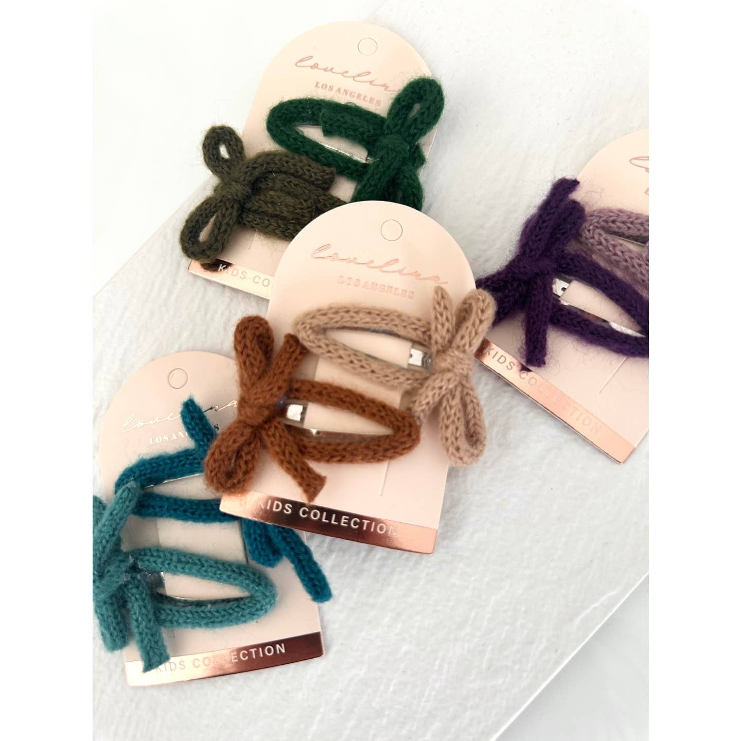 Knit Bow Clip