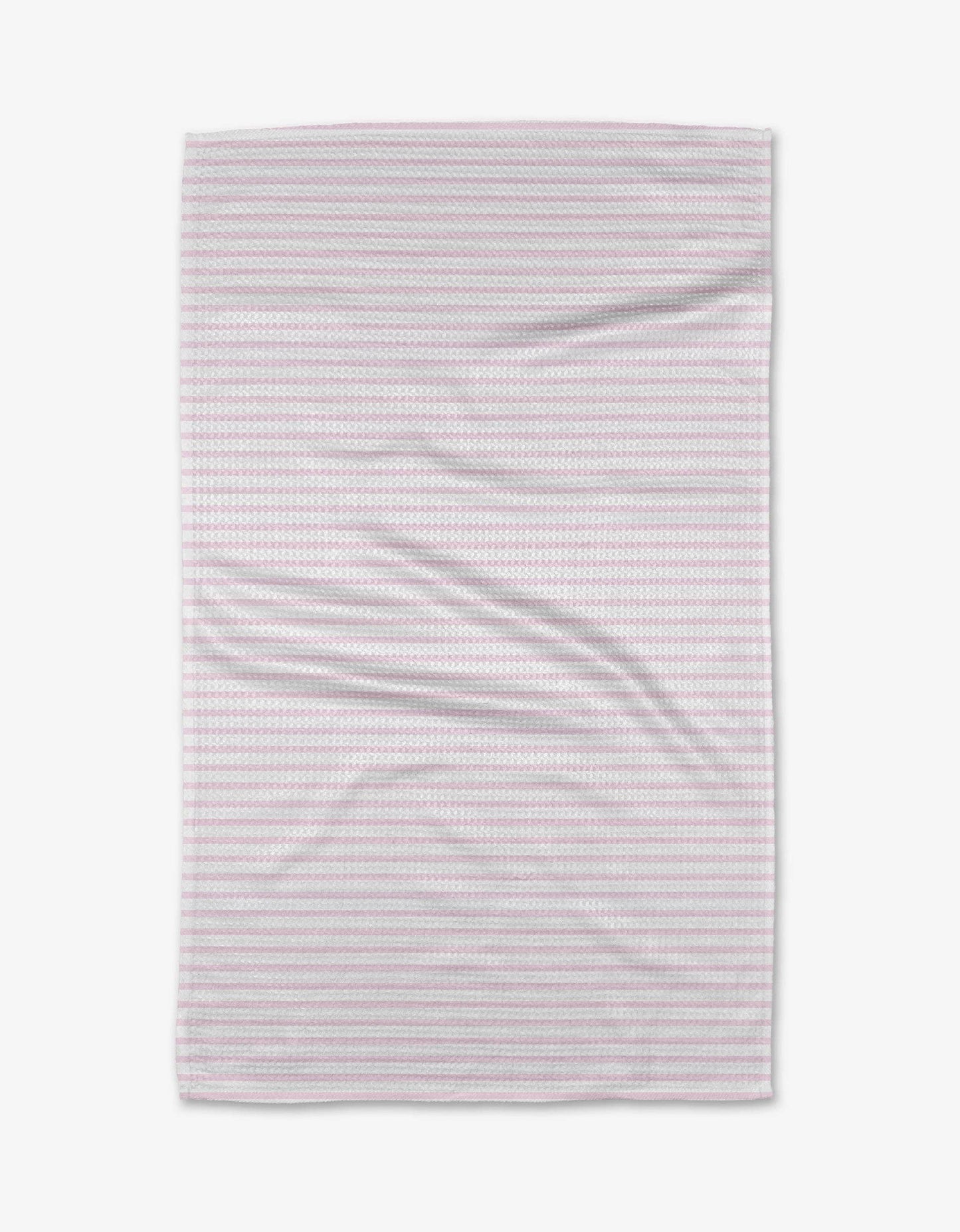 Pink Stripes Tea Towel