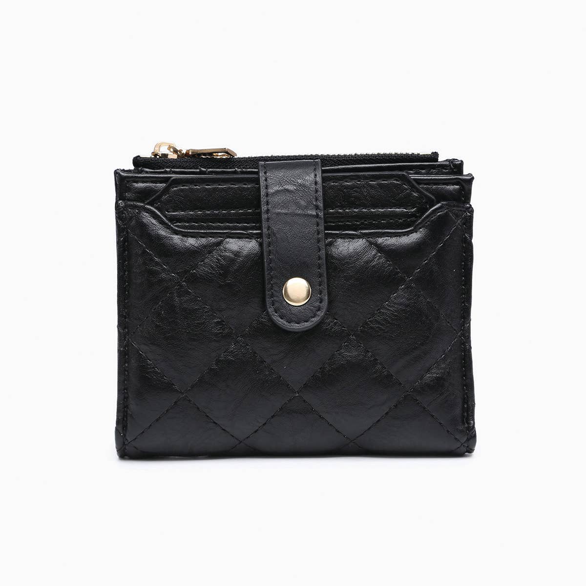 WL2228 Melody Quilted Zip Top Wallet