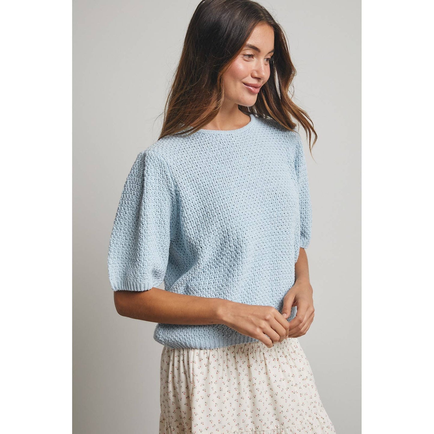 1/2 Sleeve Sweater Top