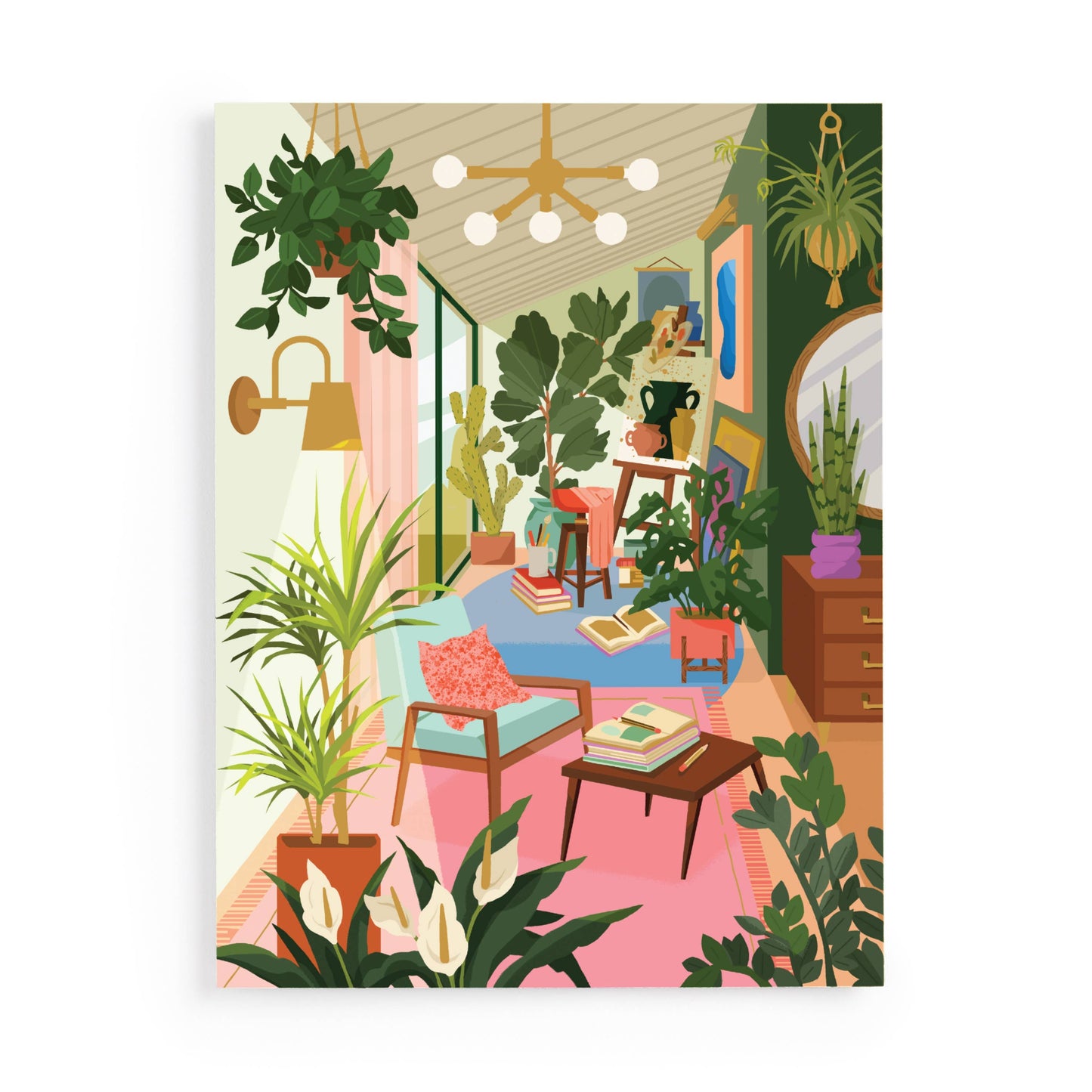 Houseplants 500 Piece Book Puzzle