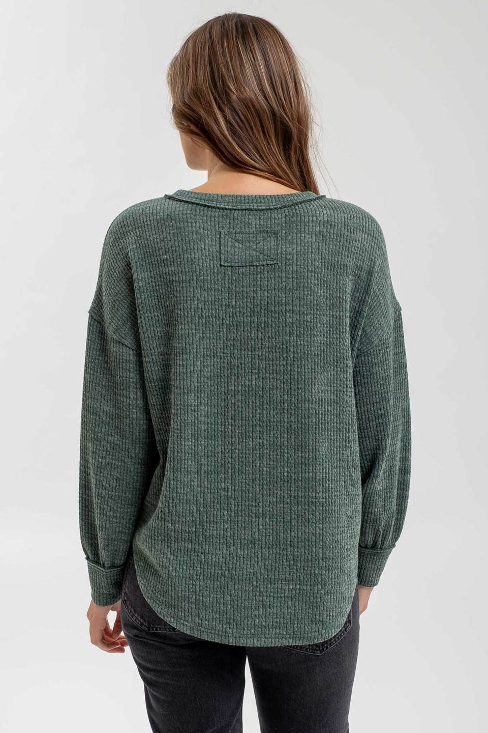 LONG SLEEVE SWEATER TOP