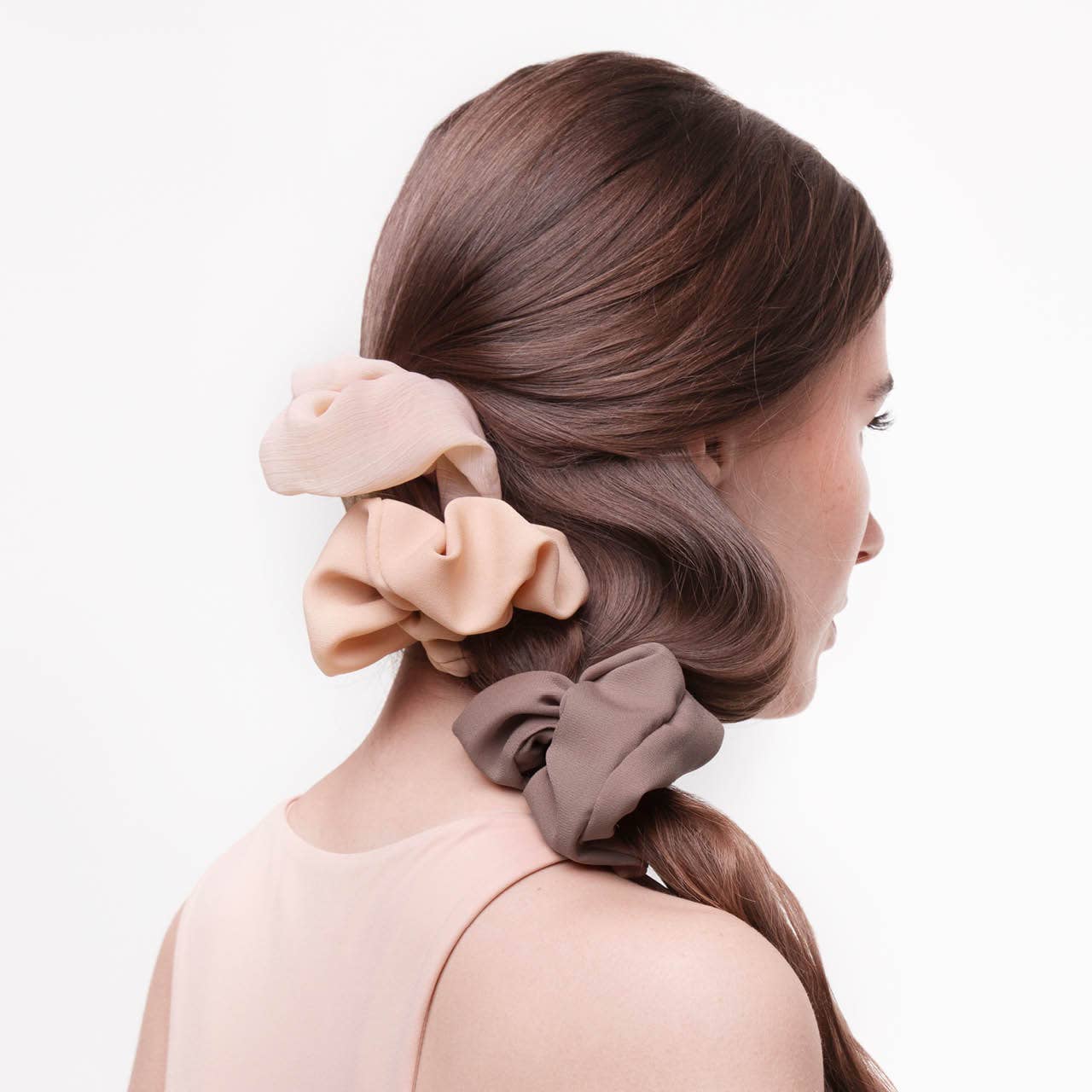 Scrunchies 5pc - Terracotta