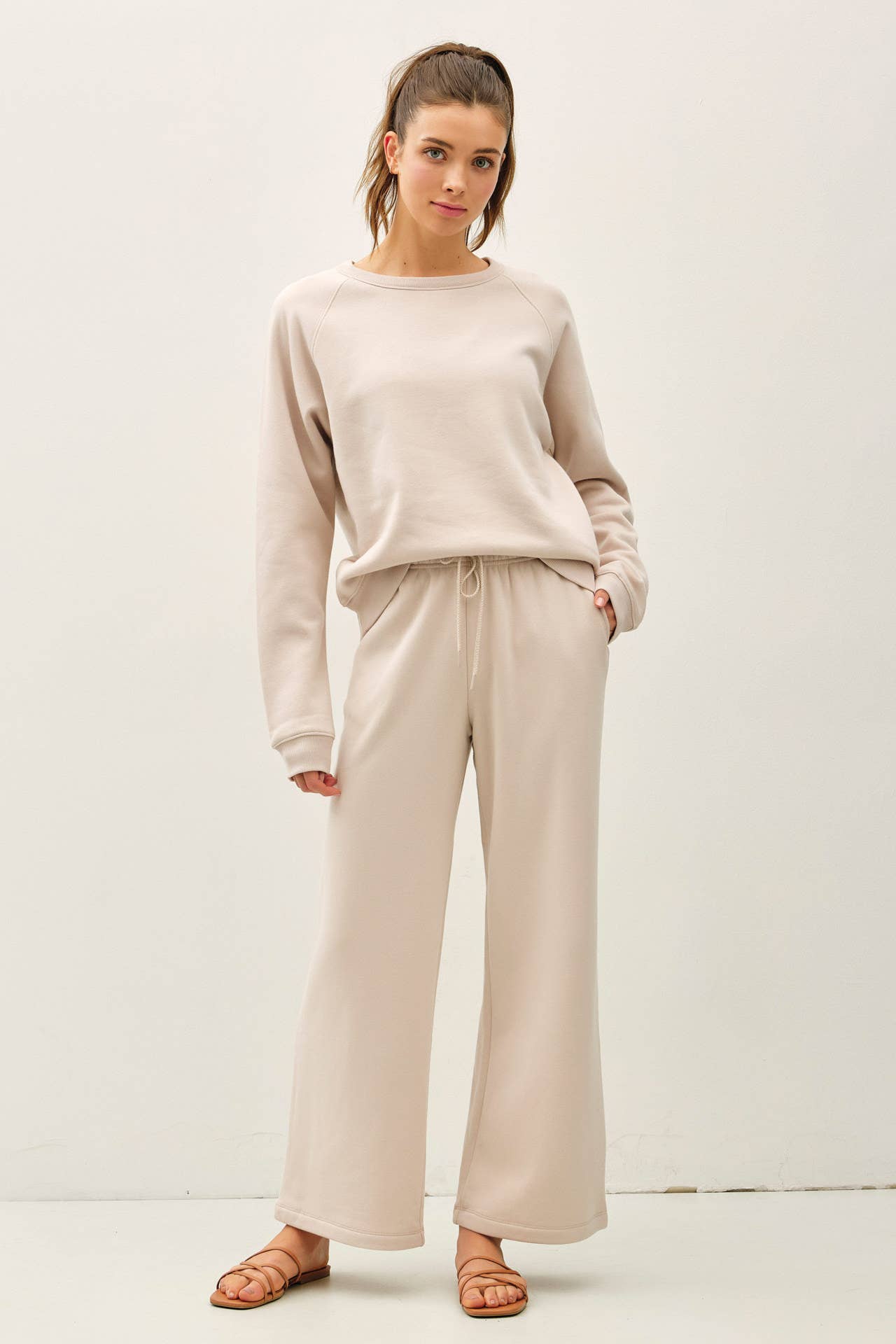 Cotton Modal Fleece Sweatshirt