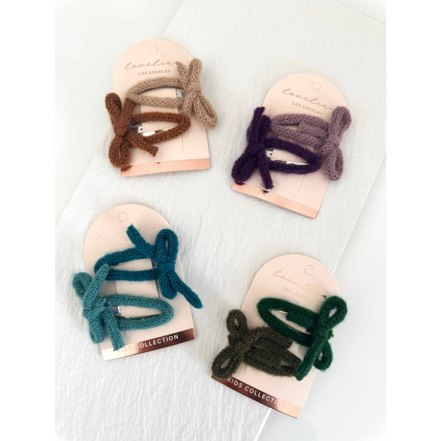 Knit Bow Clip