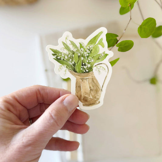 Lily of the valley sticker