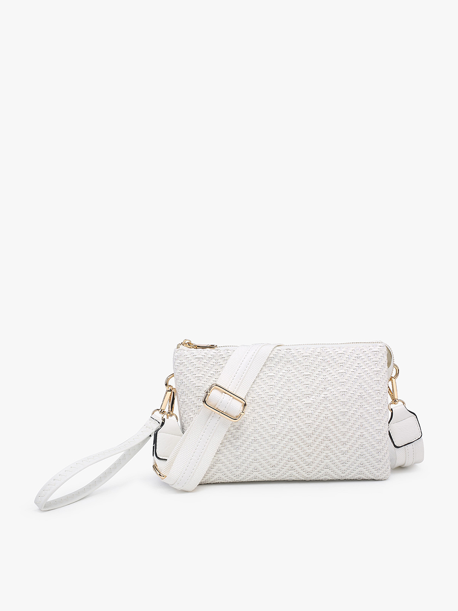 M2056WDIA Izzy Woven Diagonal Crossbody