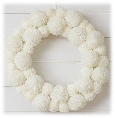Pom Pom Wreath