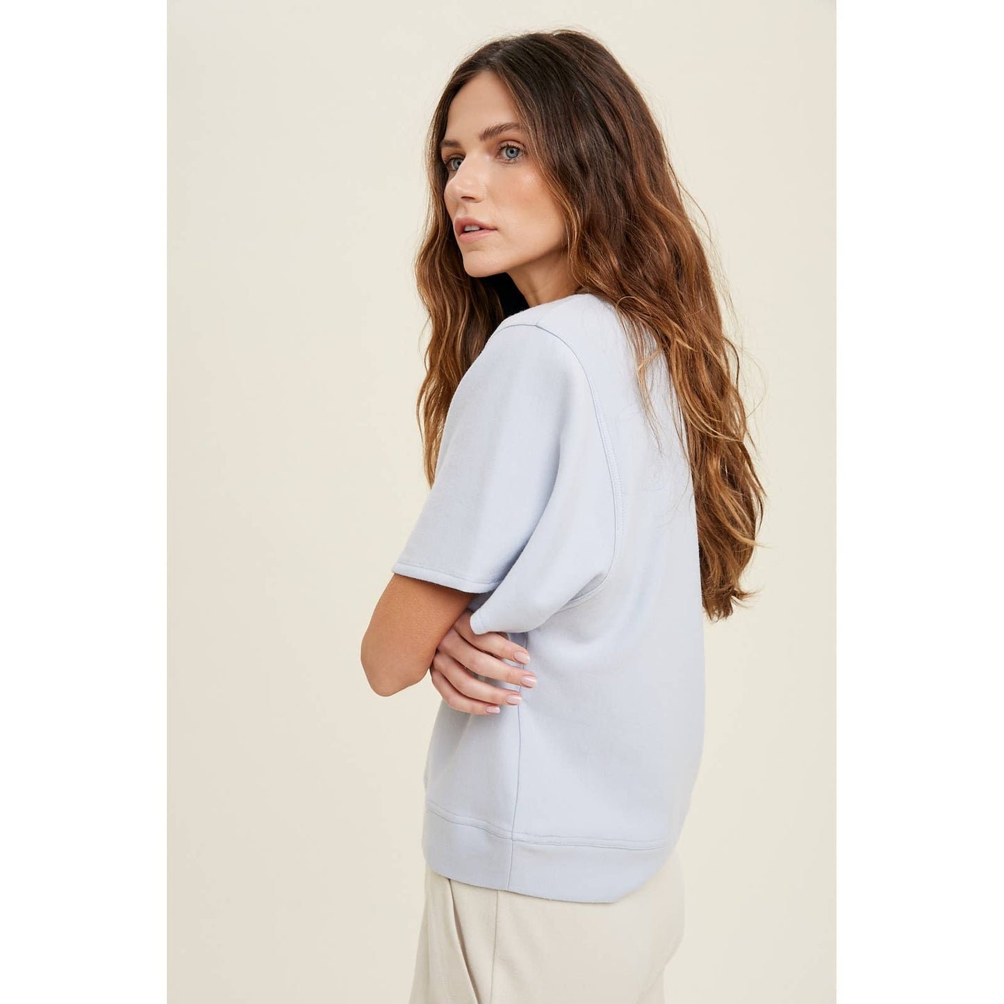 LIGHTWEIGHT FRENCH TERRY TOP / WL23-7552