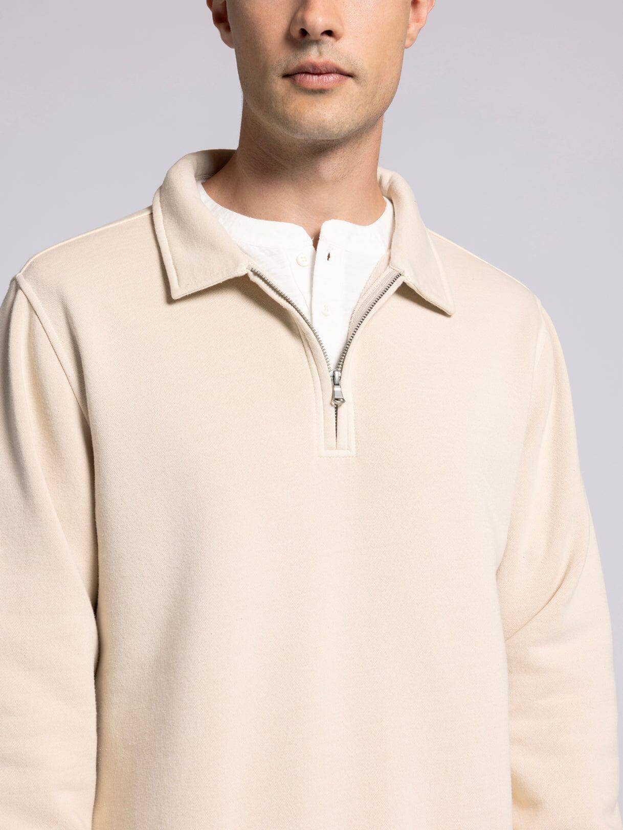 SURPLUS QUARTER ZIP - Half Zip Pullover