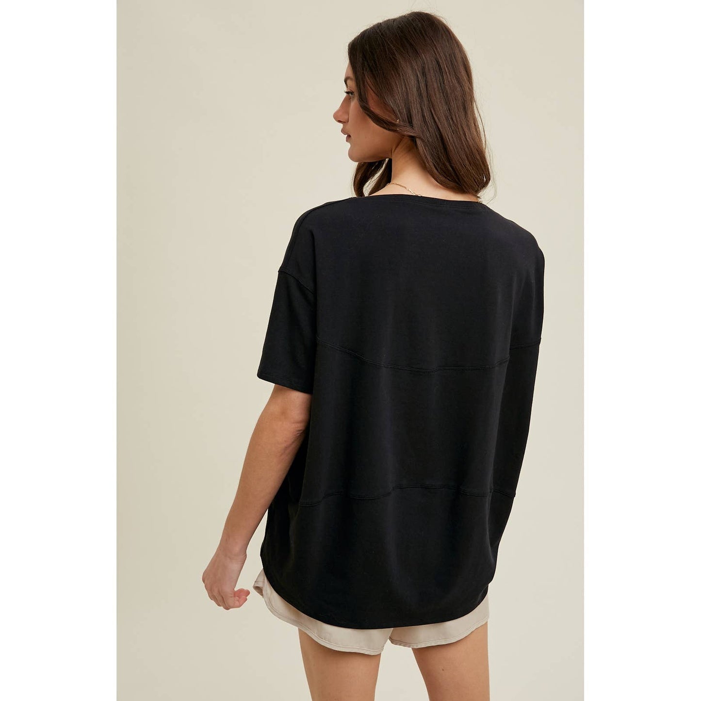 DOLMAN BOAT NECK KNIT TOP / WL24-8843