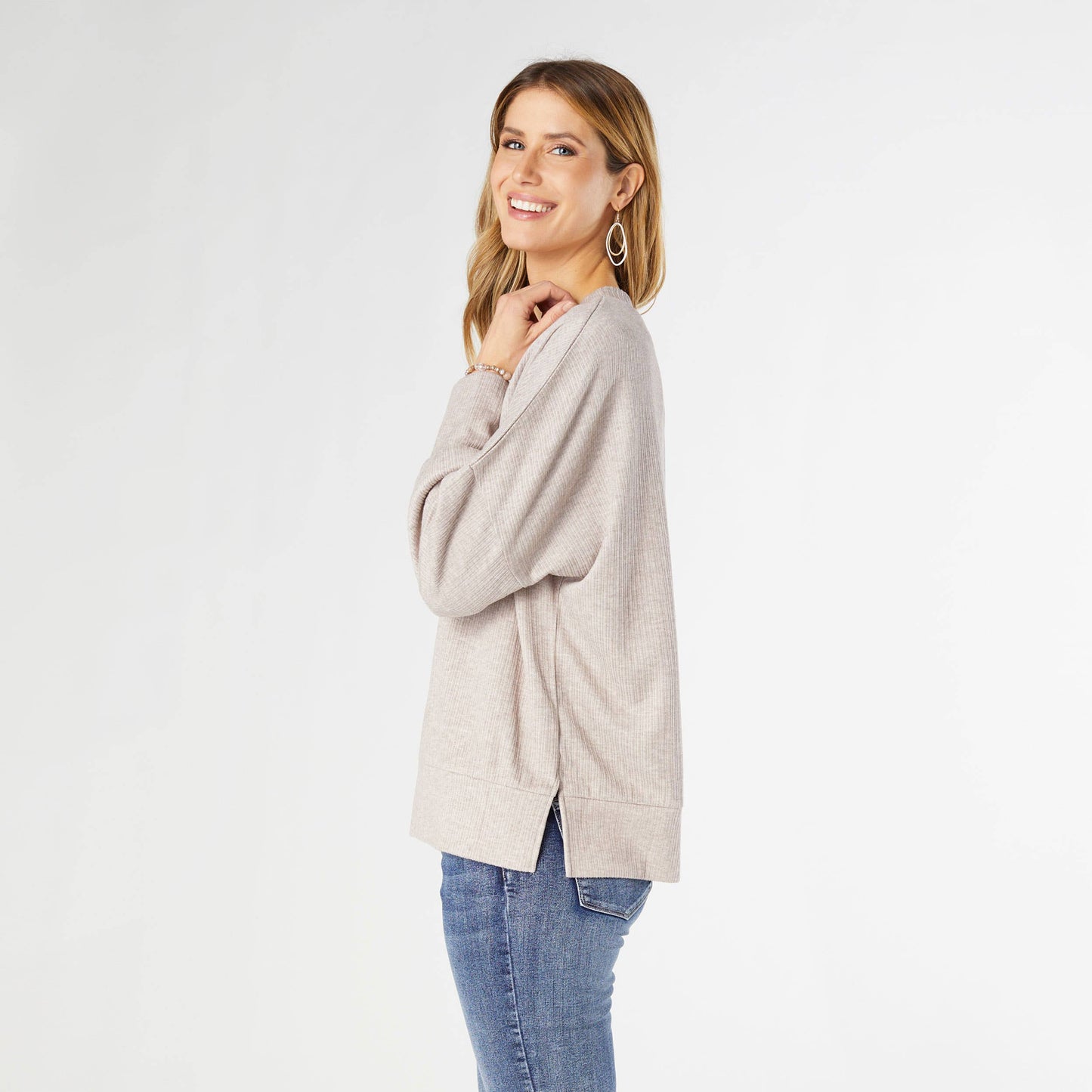 Tansy Supersoft Crew Neck Top