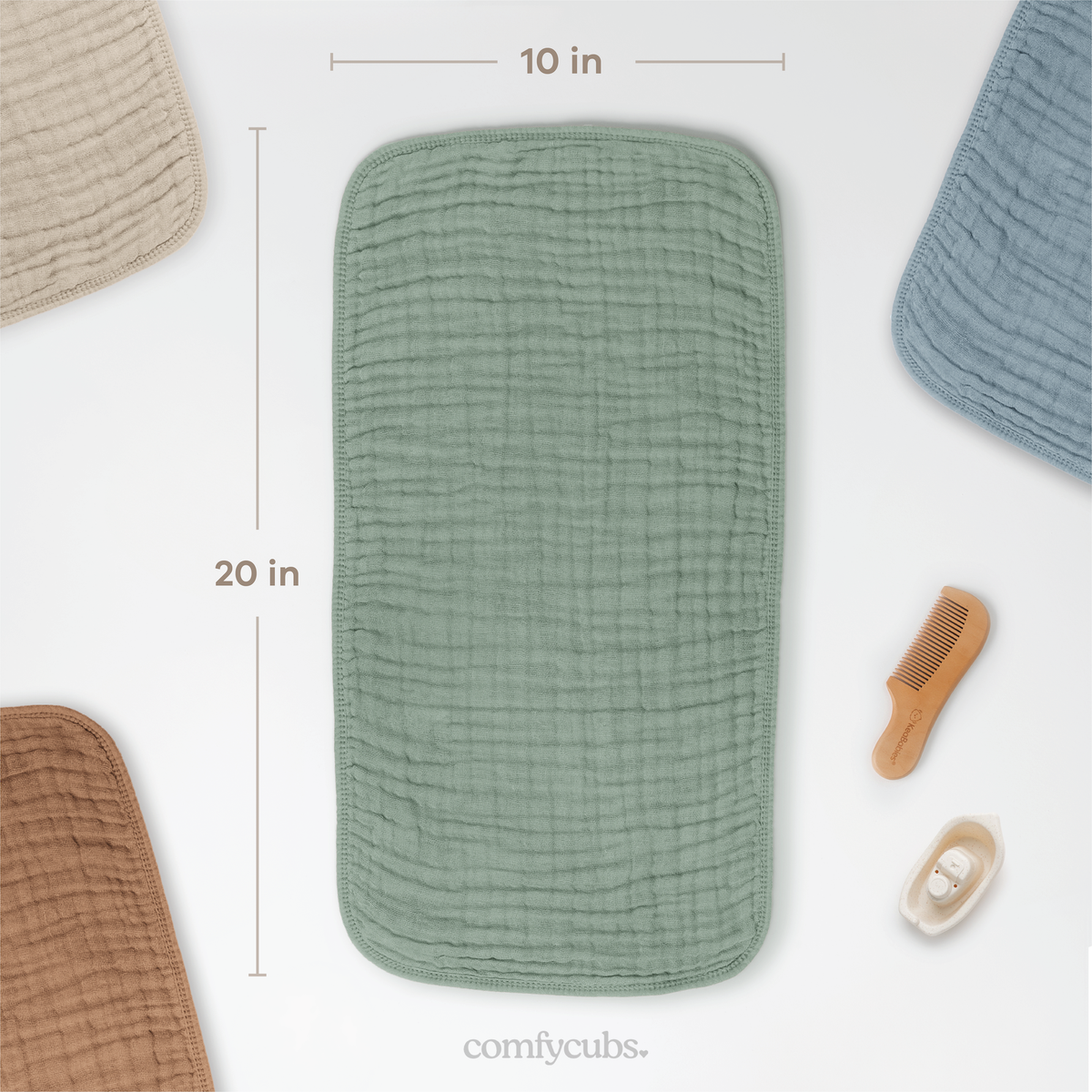 Muslin Burp Cloths