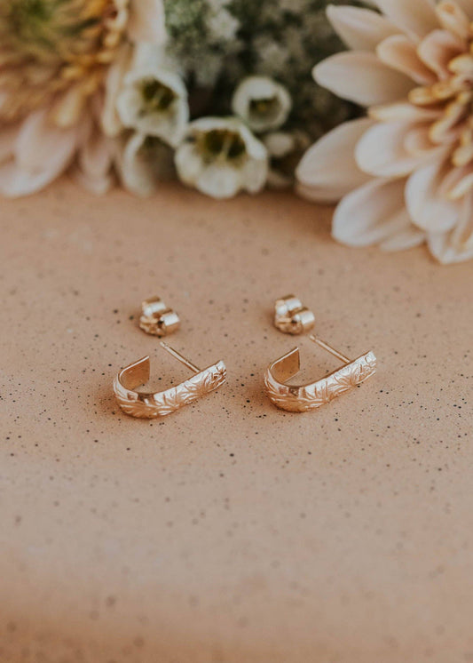 Baby Fiona Hoops | 14kt Gold Fill + Sterling Silver