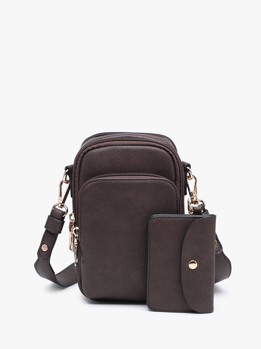 Parker 3 Compartment Crossbody w/ Pouch