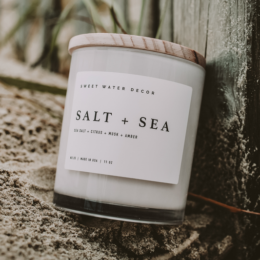 Salt and Sea Soy Candle