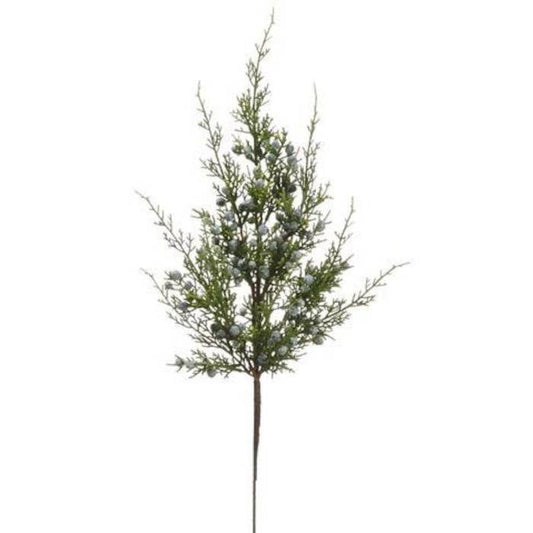 Artificial Juniper Pine Spray with Berries - 18"