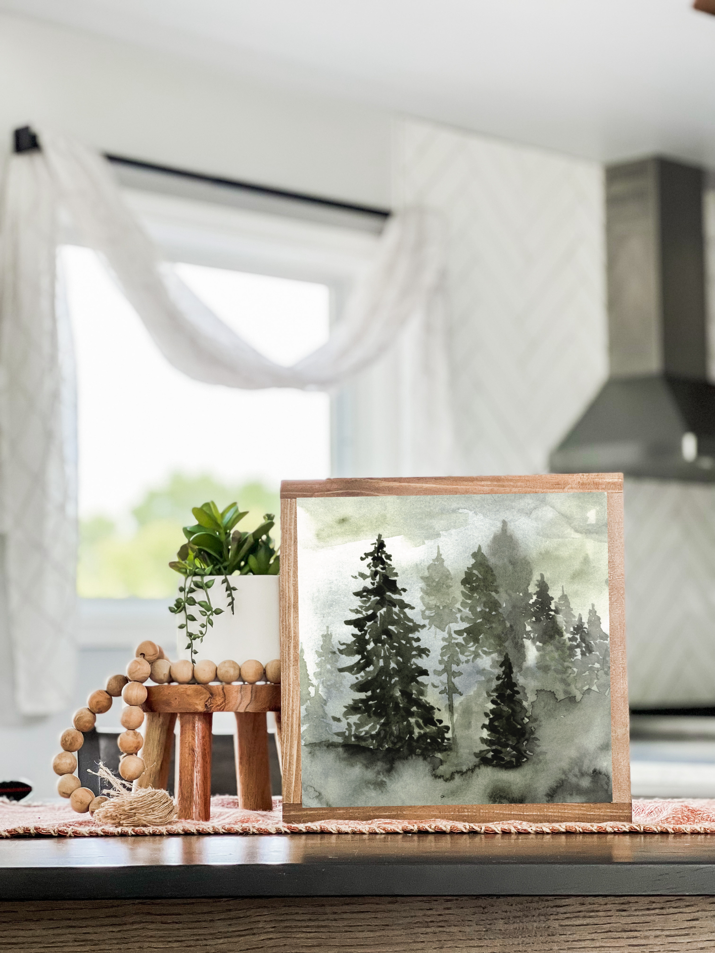 Evergreen Forest | Christmas Wall Decor