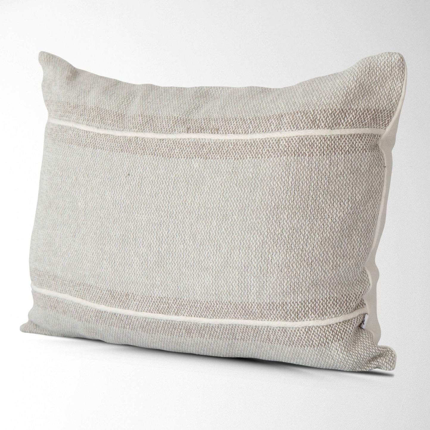 Striped Textured Pillow Cover