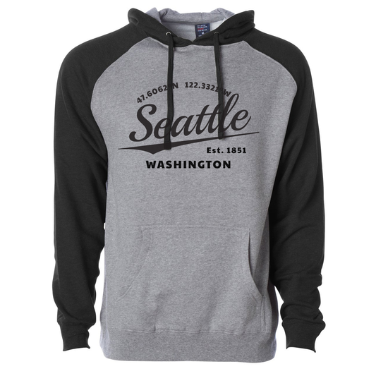 Latitude Over City Pullover Hoodie Sweatshirt