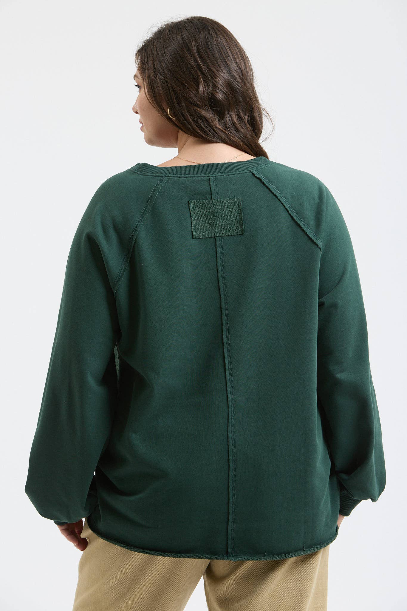 EXPOSED SEAM LONG SLEEVE