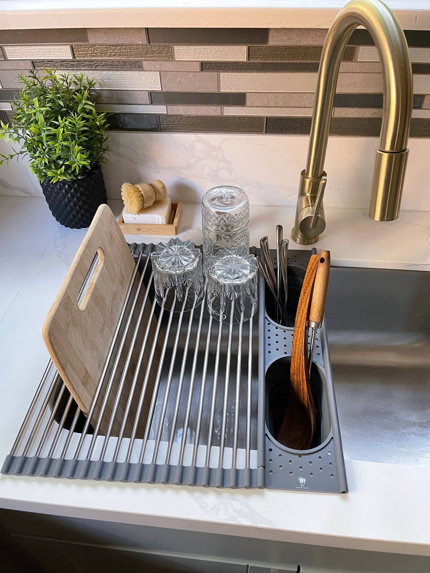 Roll up Dish Drying Rack