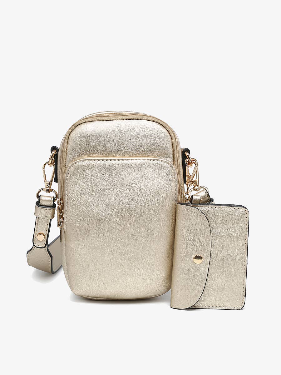 Parker 3 Compartment Crossbody w/ Pouch