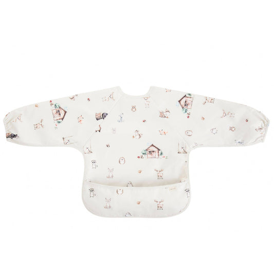 Smock Bib Long Sleeve (Woodlands)