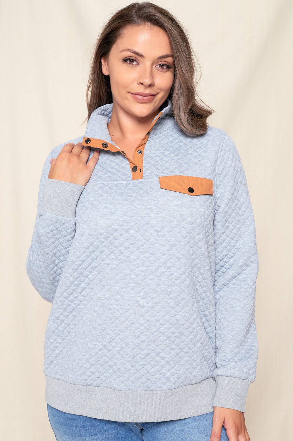 DIAMOND PULL OVER - 13497TPL