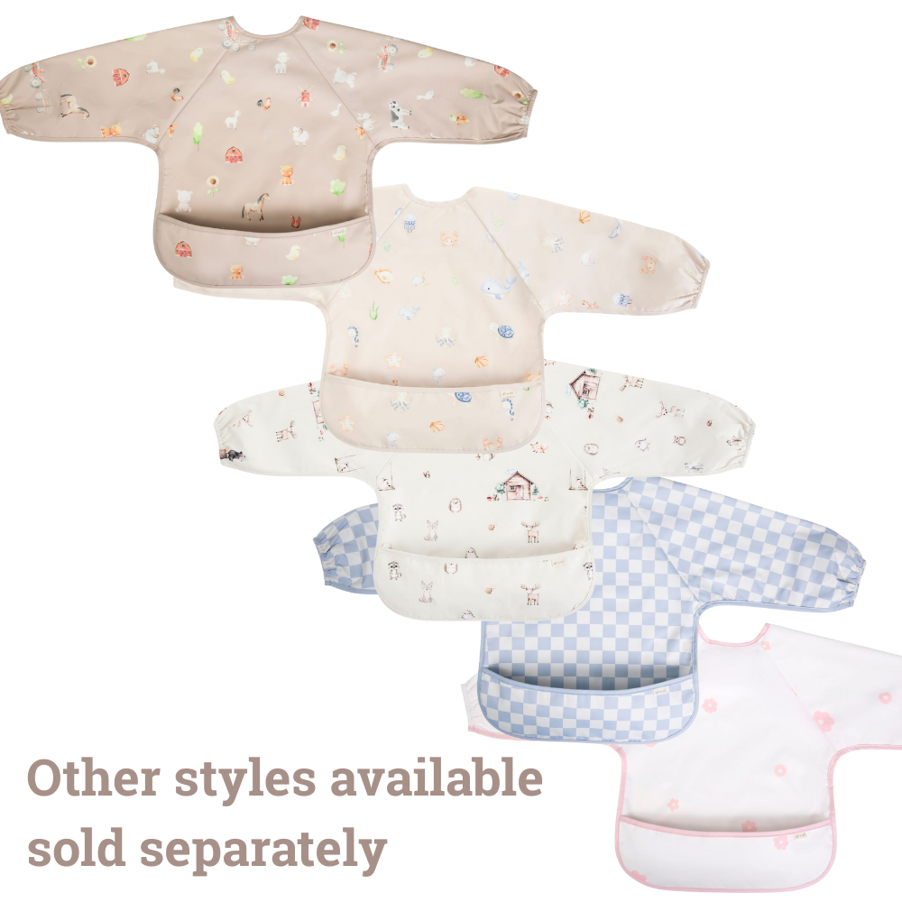 Smock Bib Long Sleeve (Woodlands)