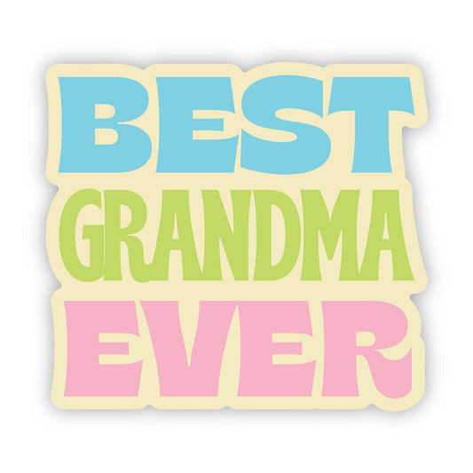 Best Grandma Ever Sticker