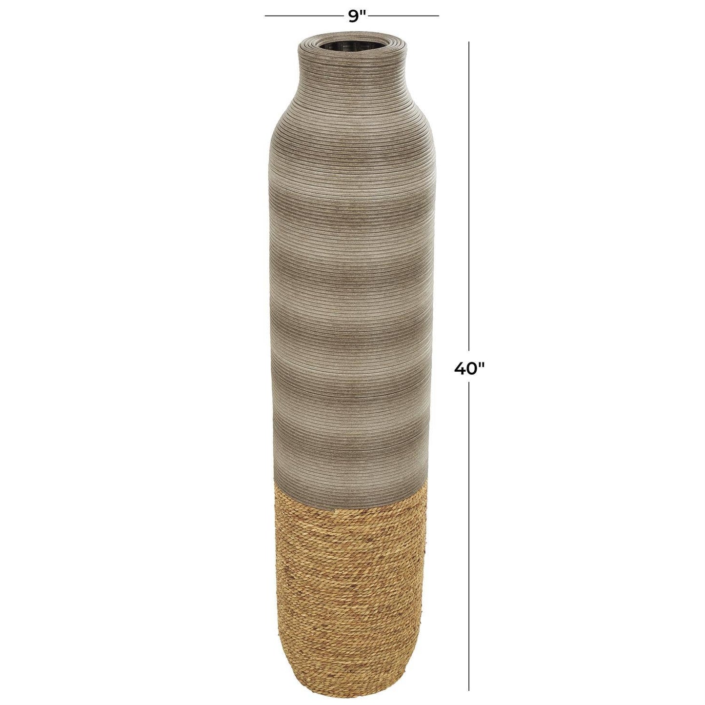 Seagrass Floor Vase