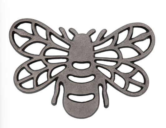Cast Aluminum Bee Trivet