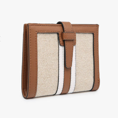 WL2066 Bessie Canvas Wallet