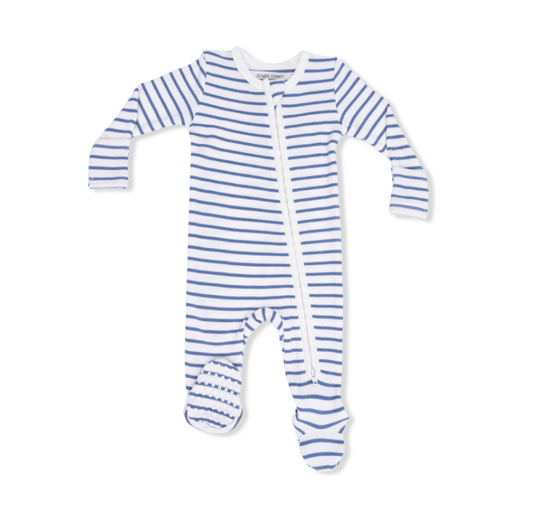 Rib Zipper Footie