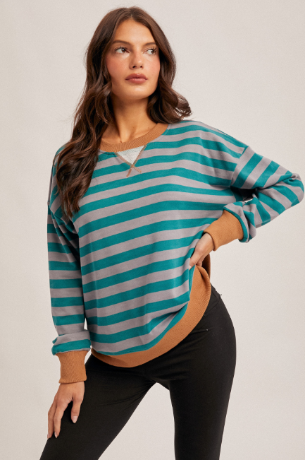 Color Contrast Sweatshirt