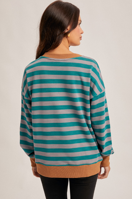 Color Contrast Sweatshirt